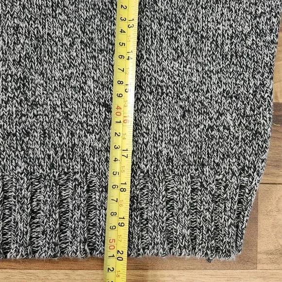 Ralph Lauren Sport Flag Sweater Knit Turtleneck Pullover Americana Gray Large - Picture 4 of 9